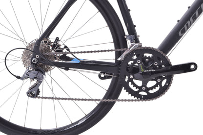 USED 2015 Specialized Diverge A1 56cm Aluminum Disc Road Bike w/ Carbon Fork Shimano Claris 2x8 speed Black