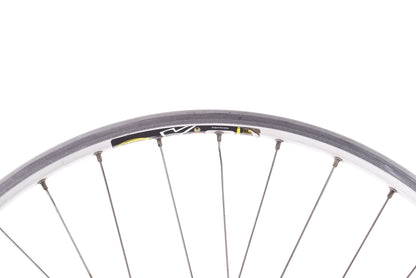 USED Mavic CX 717 26" Wheelset w/ Shimano XT M770 HG Hubs Silver Rim  Brake Quick Release