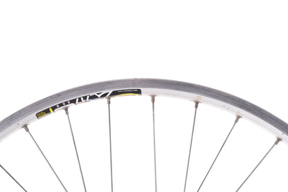 USED Mavic CX 717 26" Wheelset w/ Shimano XT M770 HG Hubs Silver Rim  Brake Quick Release