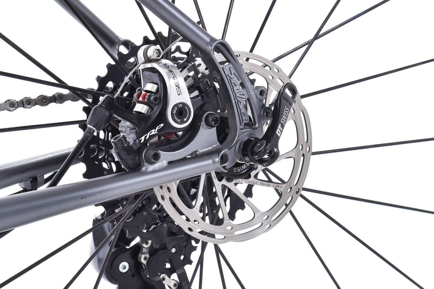 USED Salsa Vaya Steel Touring / Gravel Bike 52cm SRAM Rival 1x11 Charcoal