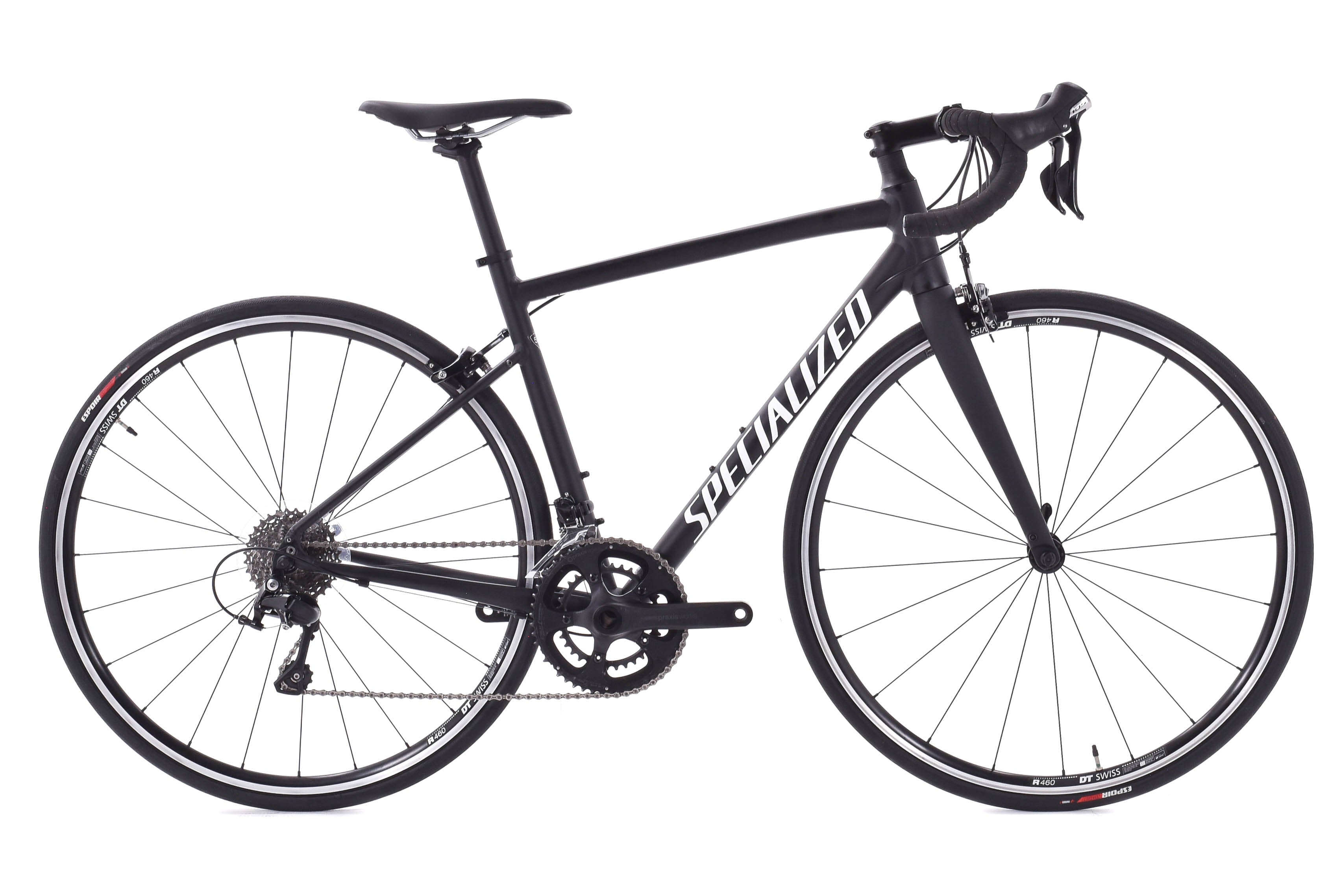 USED 2019 Specialized Allez Elite 52cm Road Bike Black Shimano 105 2x1