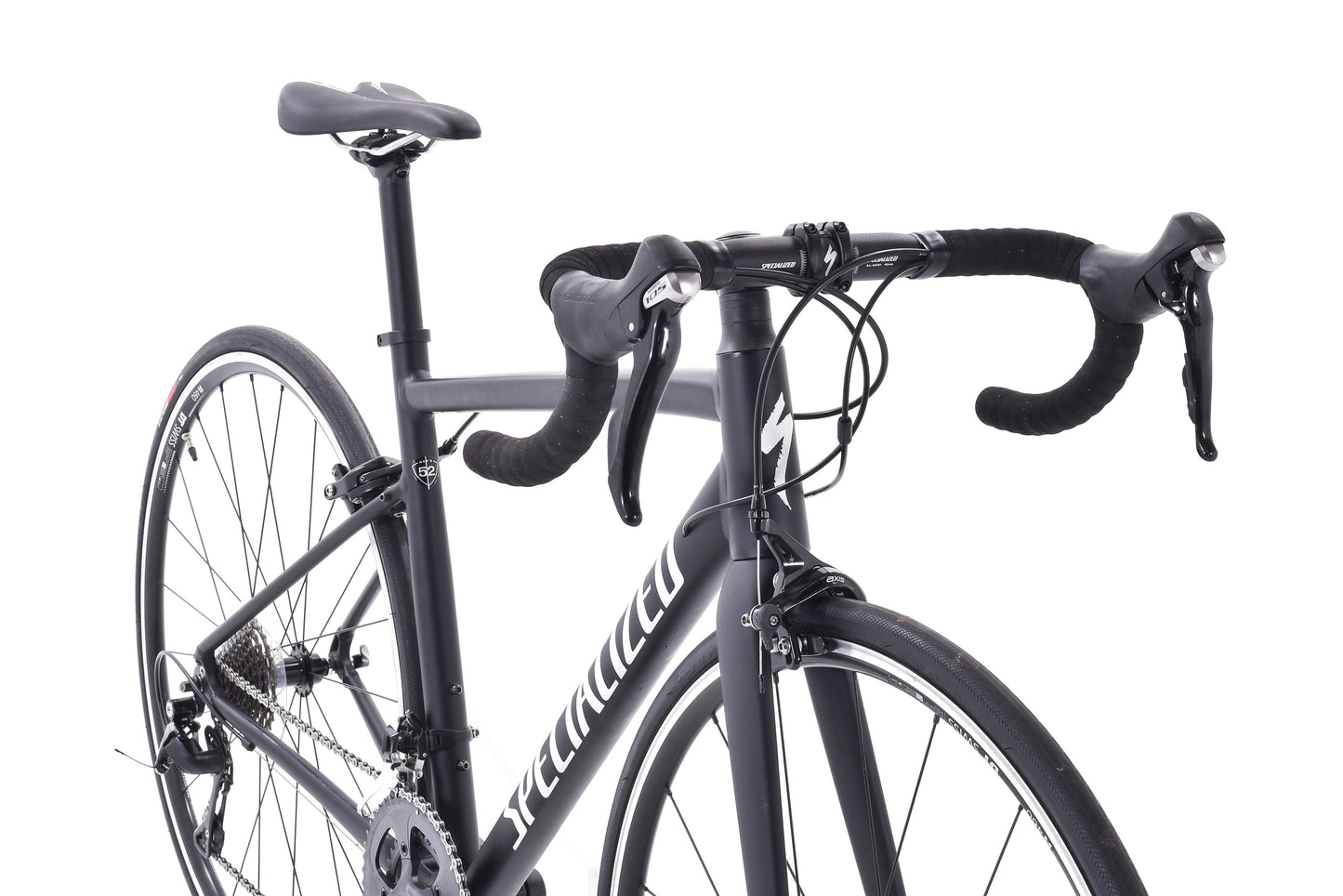 USED 2019 Specialized Allez Elite 52cm Road Bike Black Shimano 105 2x11 speed