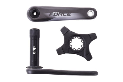 USED SRAM Force AXS D1 165mm Carbon Crankset w/ Spider DUB
