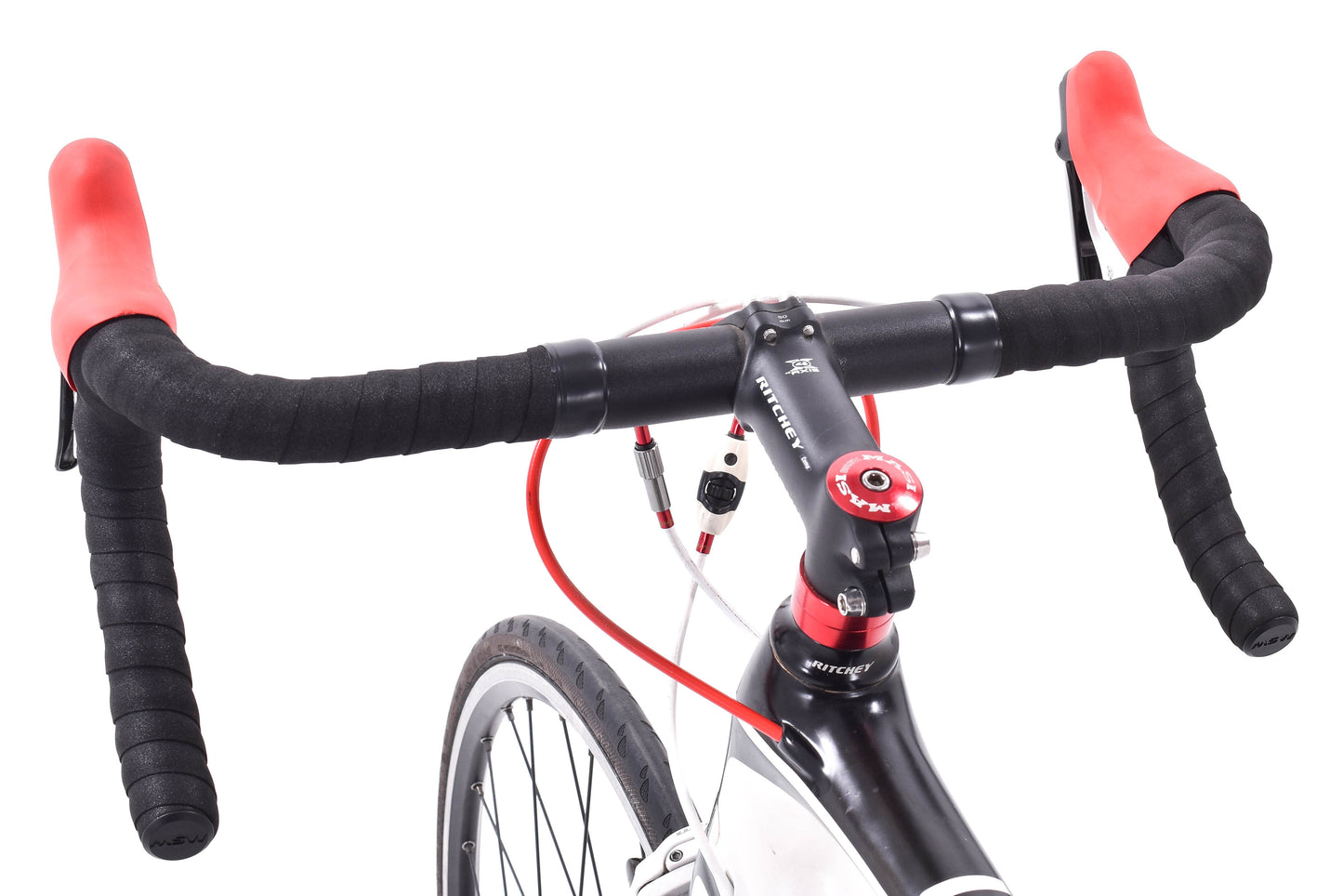 USED Masi Evoluzione 59cm Carbon Road Bike SRAM Apex 2x10 Rim Brake Black/Red/White