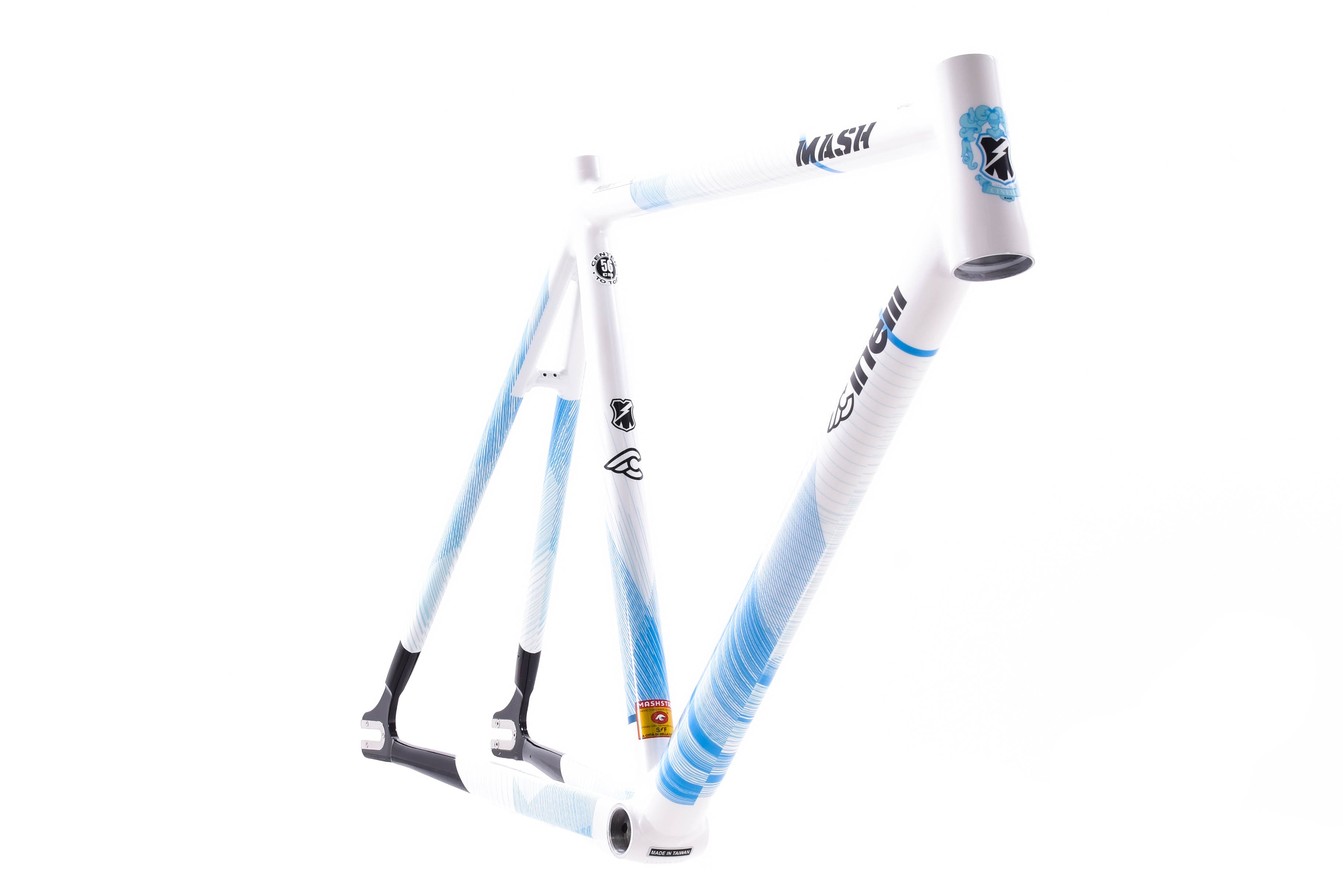 NEW old stock Cinelli Mash Parallax Cyanotype Track Frameset 56cm