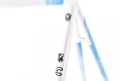 NEW old stock Cinelli Mash Parallax Cyanotype Track Frameset 56cm