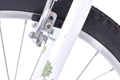 USED Trek MT200 24" Kid's Hardtail Mountain Bike White Green 1x7 Speed