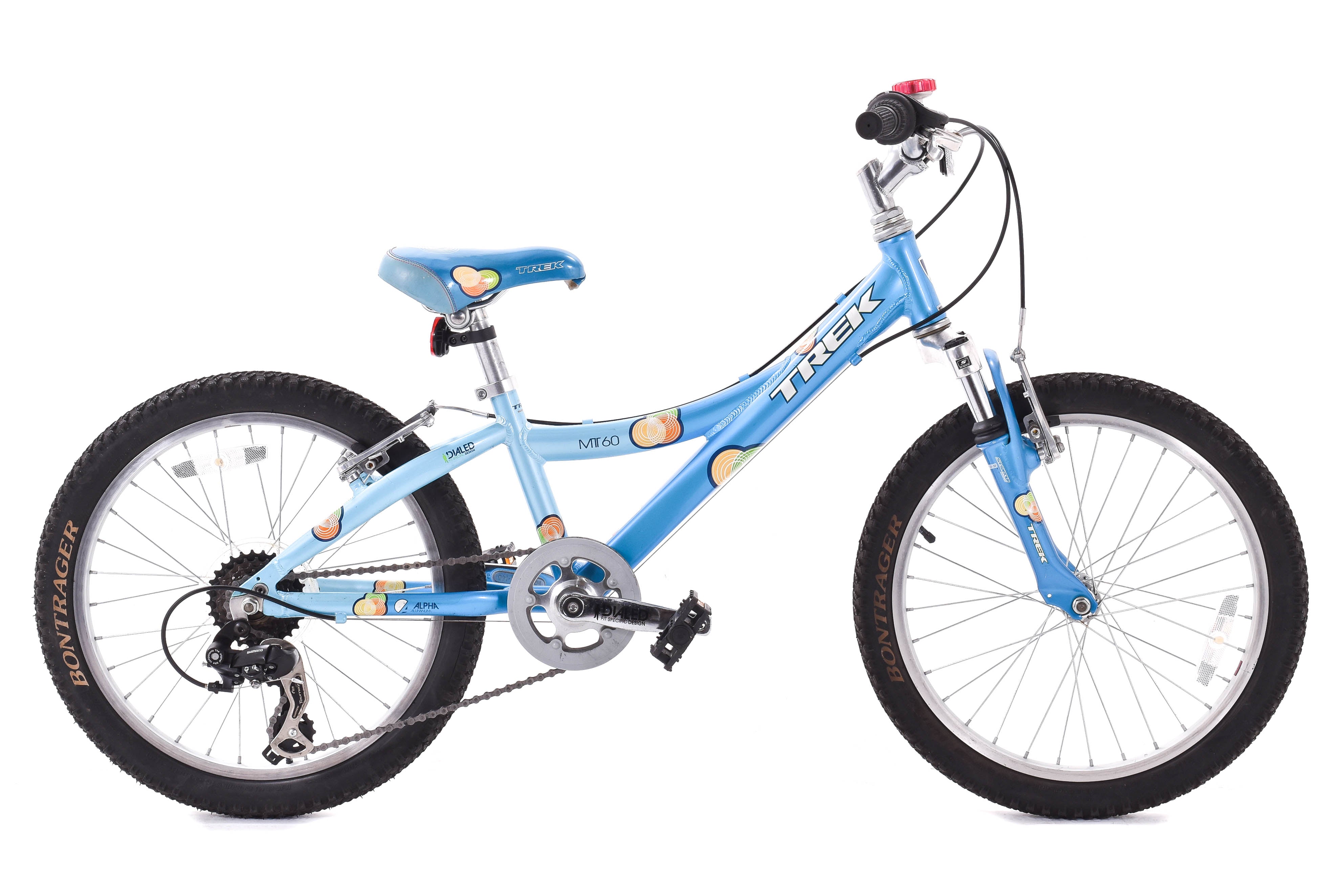 USED Trek MT60 20 Kid s Mountain Bike Blue 1x6 Speed Front Suspension