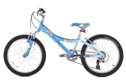 USED Trek MT60 20" Kid's Mountain Bike Blue 1x6 Speed Front Suspension