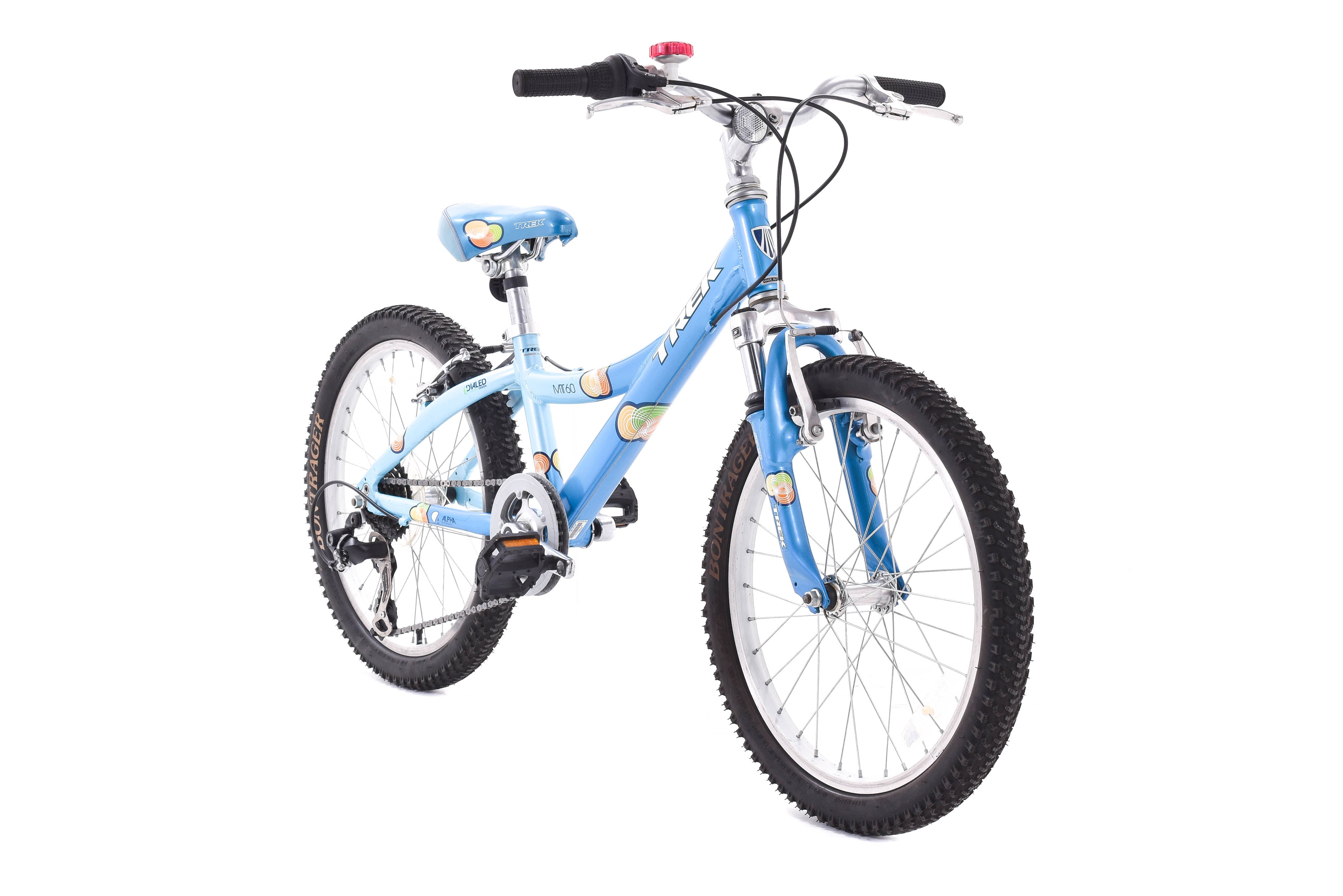 USED Trek MT60 20 Kid s Mountain Bike Blue 1x6 Speed Front Suspension