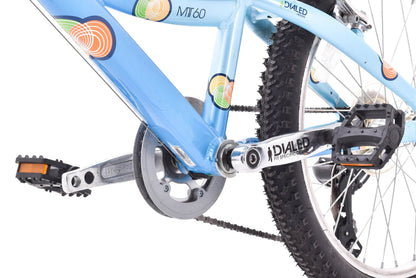 USED Trek MT60 20" Kid's Mountain Bike Blue 1x6 Speed Front Suspension