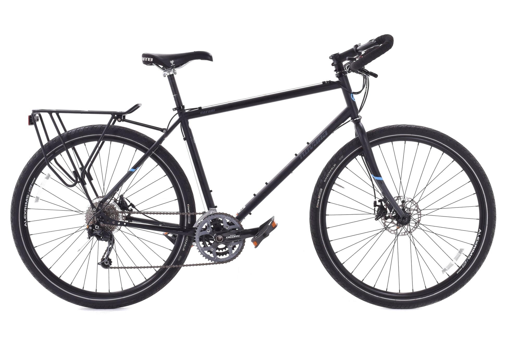 USED Novara Safari Disc XL Steel Touring Bike Black