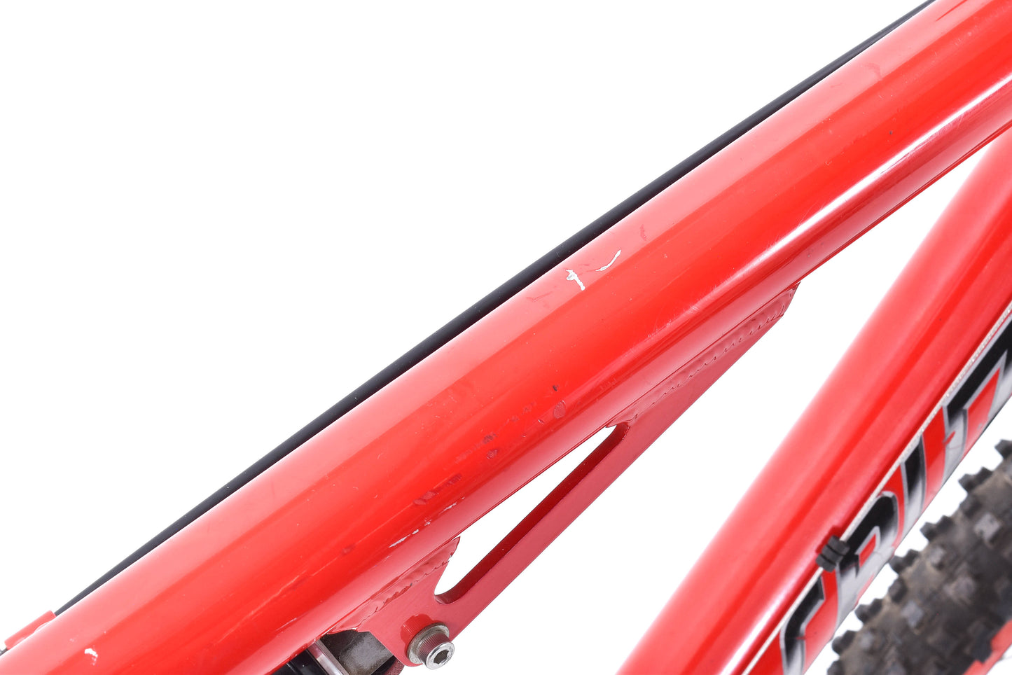 USED Vintage Santa Cruz Heckler Alloy Mountain Bike 18" Deore XT/LX SRAM Level Full Suspension