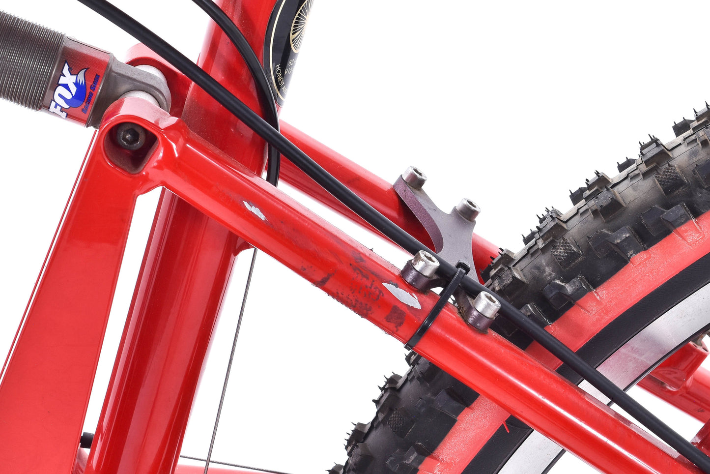 USED Vintage Santa Cruz Heckler Alloy Mountain Bike 18" Deore XT/LX SRAM Level Full Suspension