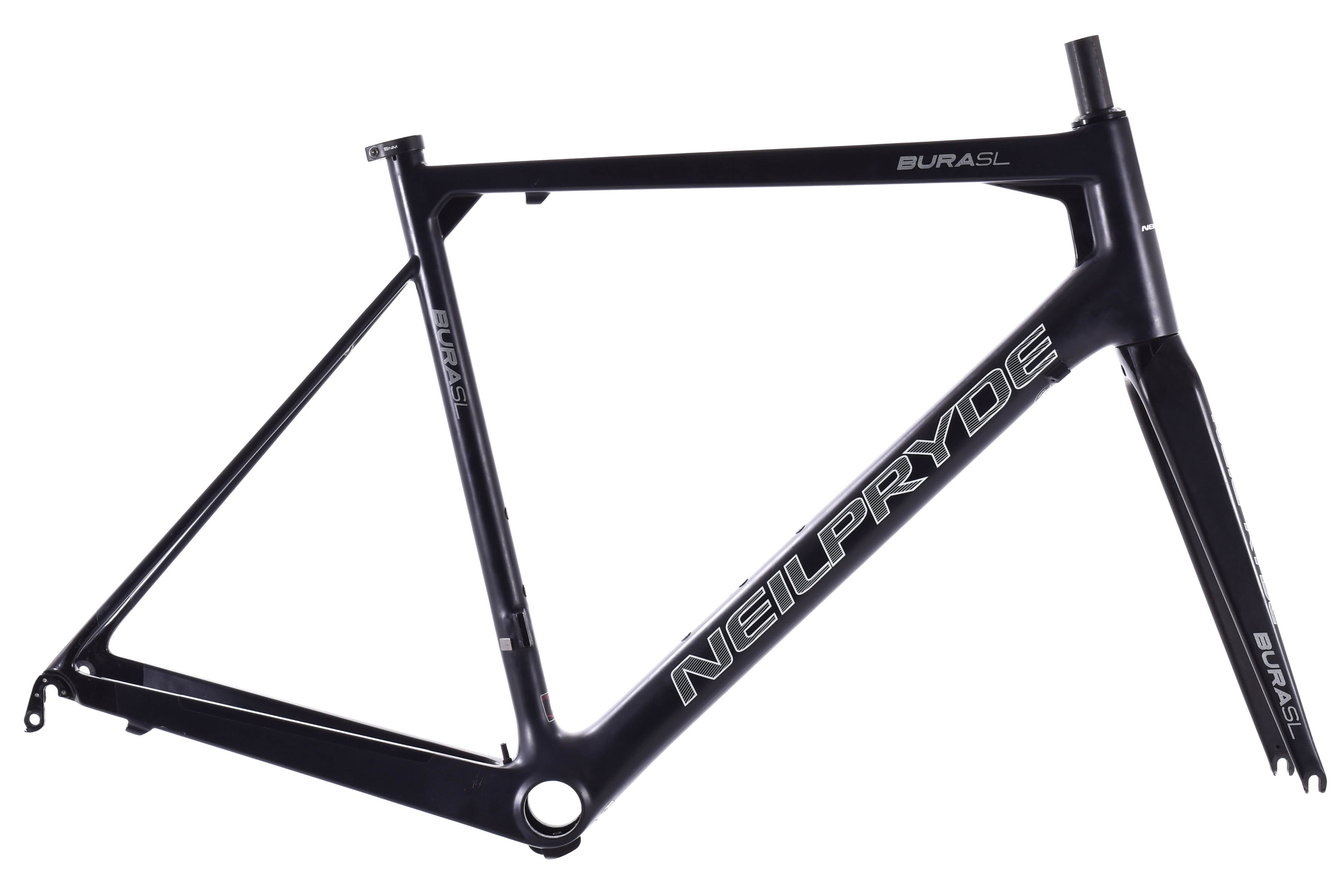 USED NeilPryde Bura SL Carbon Road Bike Frame XL Rim Brake Quick Release  Black Predecessor to Chapter 2