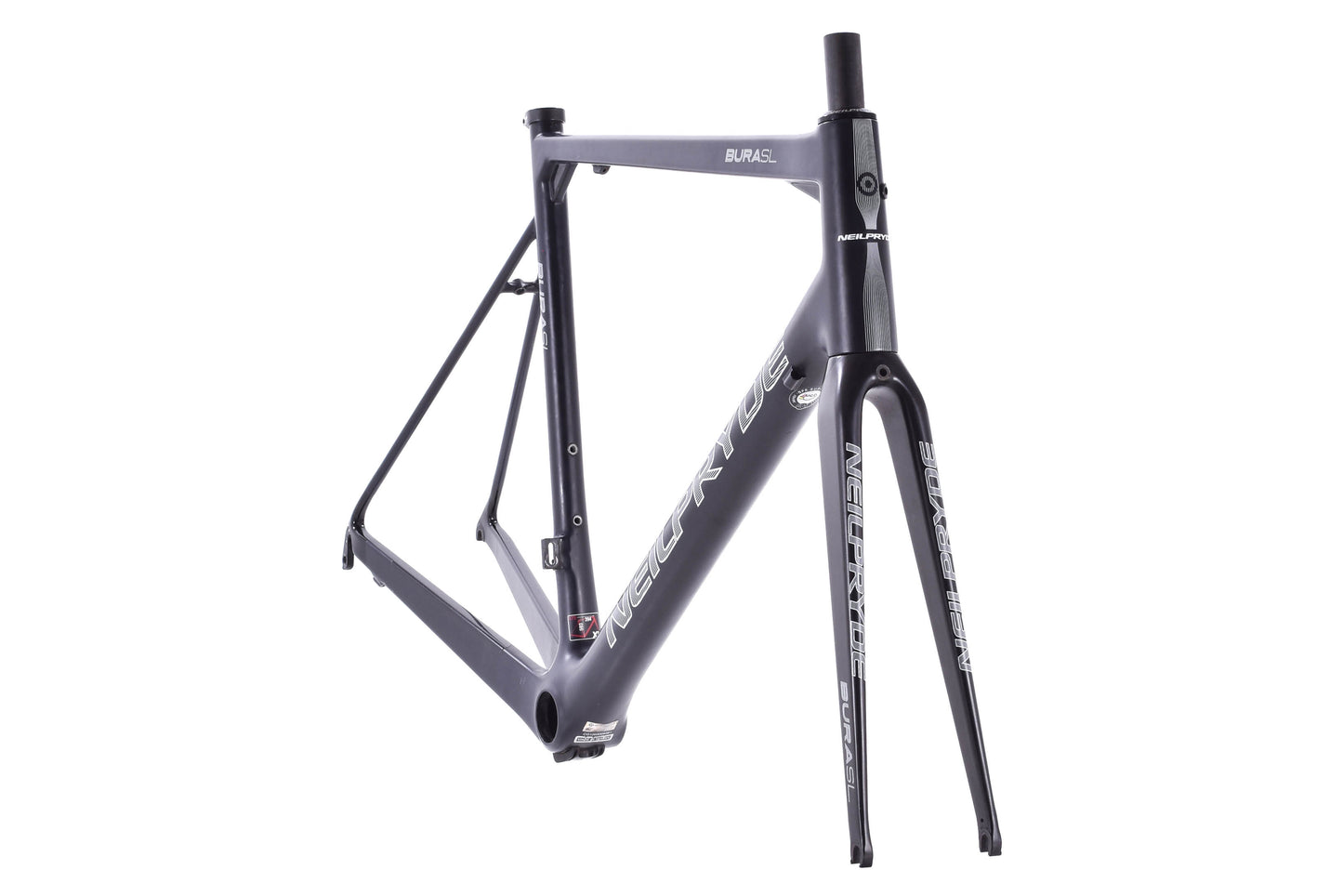 USED NeilPryde Bura SL Carbon Road Bike Frame XL Rim Brake Quick Release Black Predecessor to Chapter 2