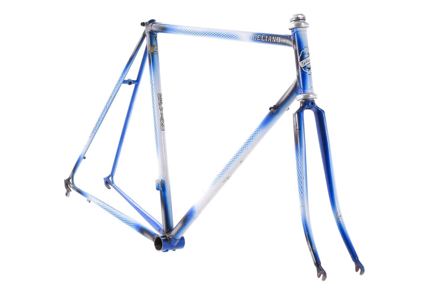 USED Geliano Vintage Columbus Steel 56cm Road Bike Frameset