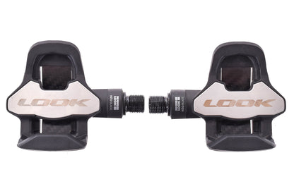 USED Look Keo Blade Titanium Carbon Pedals Road Black