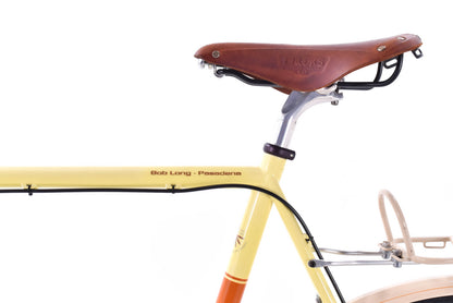 USED Sycip Custom Steel Bob Long Urban Cruiser Commuter Bike Shimano Alfine 8 spd Hydraulic Disc Brakes Yellow