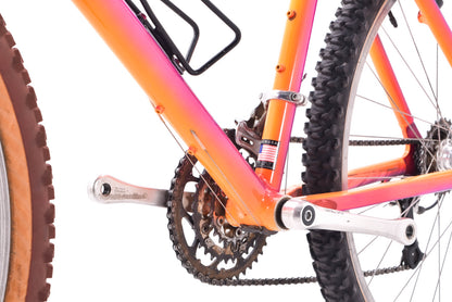 USED Vintage 1993 Klein Rascal Medium Aluminum Hardtail Mountain Bike Shimano XT 3x8 speed 26" Orange/Purple Fade USA - AS IS
