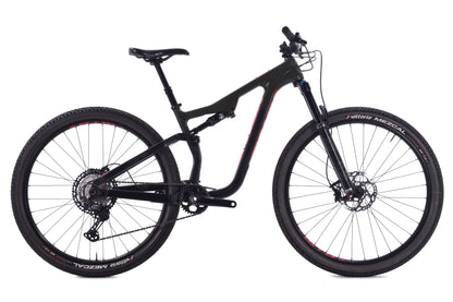 DEMO Salsa Horsethief Carbon XT Trail Mountain Bike - 29", Green/Raw, Small, Grade C
