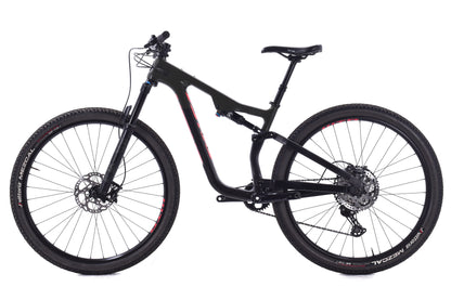 DEMO Salsa Horsethief Carbon XT Trail Mountain Bike - 29", Green/Raw, Small, Grade C