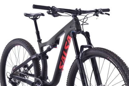 DEMO Salsa Horsethief Carbon XT Trail Mountain Bike - 29", Green/Raw, Small, Grade C