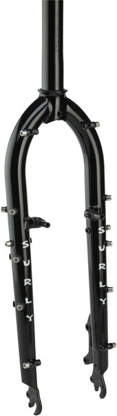 NEW Surly Troll Fork: 26 QR 1-1/8 Straight Steerer Black