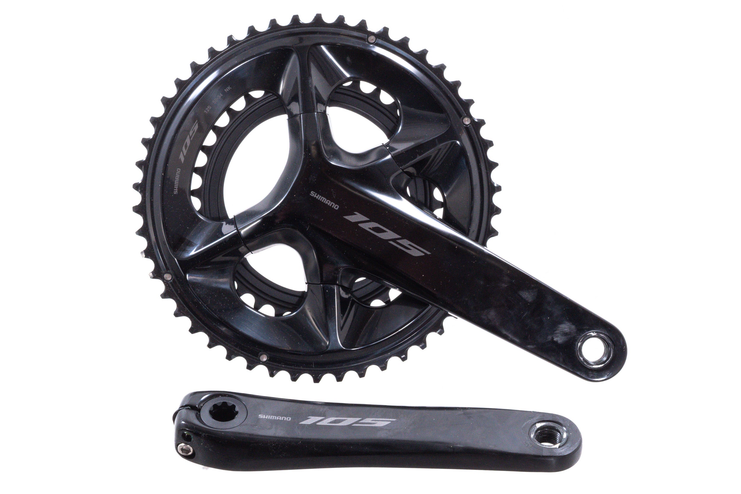 NEW Take-Off Shimano 105 FC-R7100 Crankset - 12-Speed, 110 Asymmetric