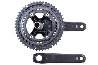 NEW Take-Off Shimano 105 FC-R7100 Crankset - 12-Speed, 110 Asymmetric BCD, Hollowtech II Spindle Interface, Black 50/34t 172.5mm