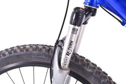 USED Giant VT Two Full Suspension Mountain Bike Size 16.5" w/ 26" Wheels Blue