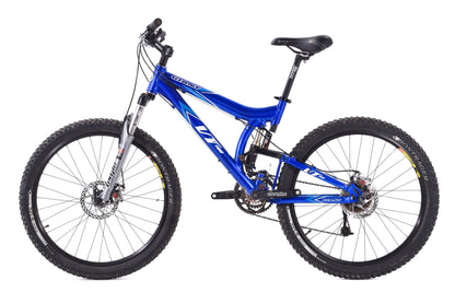 USED Giant VT Two Full Suspension Mountain Bike Size 16.5" w/ 26" Wheels Blue