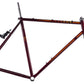 USED Vintage Peugeot Road Bike Frame 56cm Carbolite Lugged Steel Maroon