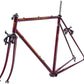 USED Vintage Peugeot Road Bike Frame 56cm Carbolite Lugged Steel Maroon