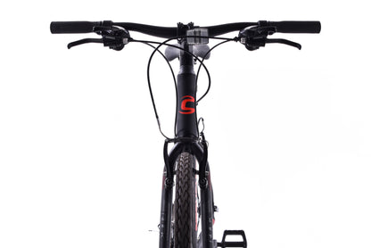 USED 2017 Cannondale Quick 8 Medium Aluminum Hybrid Bike 3x7 speed Black Red