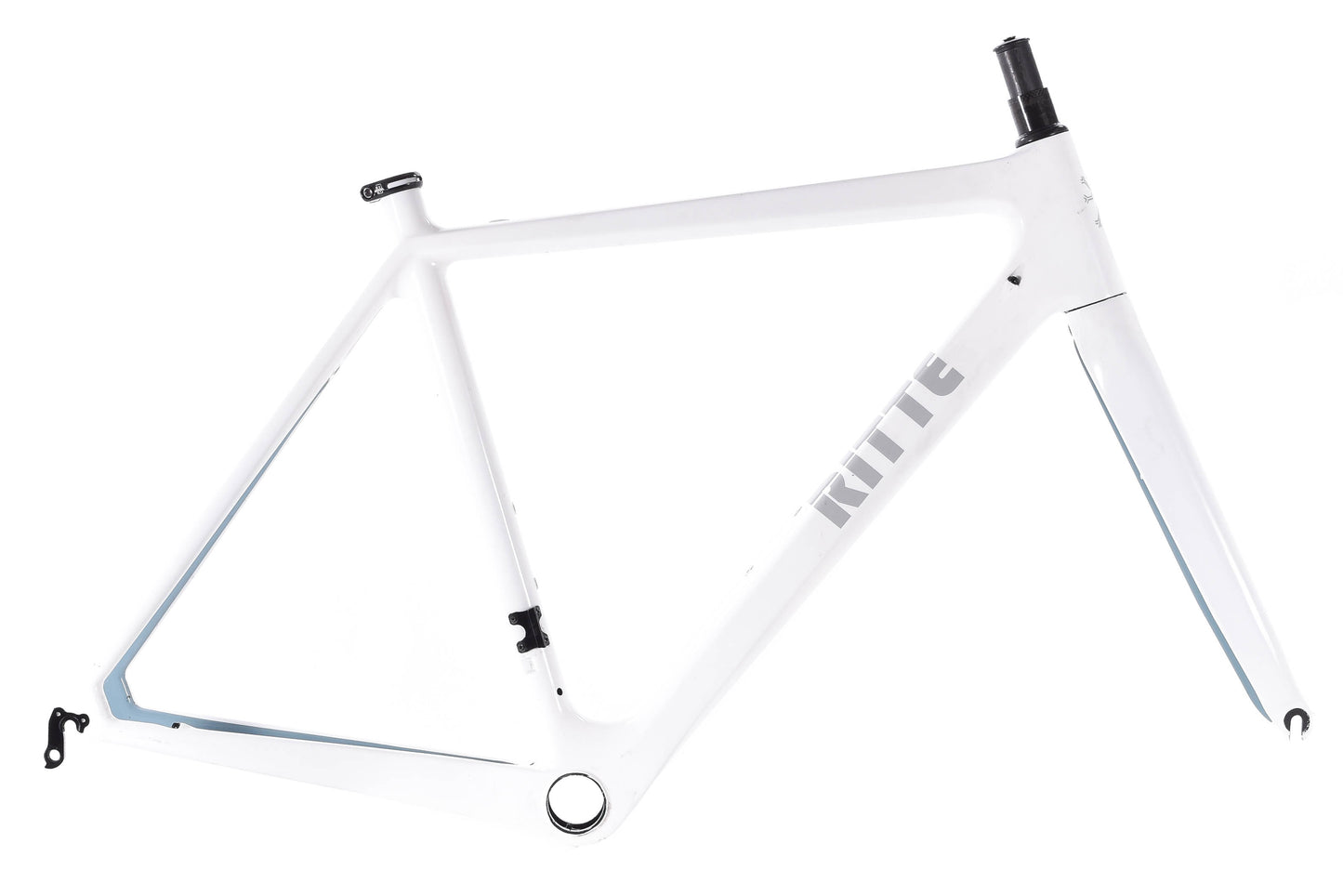 USED 2020 Ritte Ace Carbon Road Bike Frameset 54cm/Medium Rim Brake White/Blue