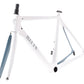 USED 2020 Ritte Ace Carbon Road Bike Frameset 54cm/Medium Rim Brake White/Blue