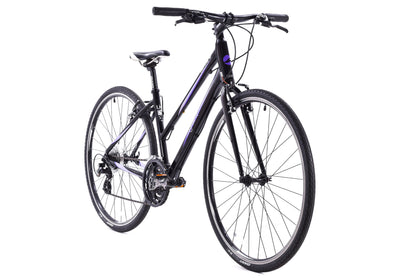 USED Giant Liv Escape Hybrid Bike Small Black/Purple 3x8 speed