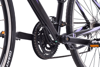 USED Giant Liv Escape Hybrid Bike Small Black/Purple 3x8 speed