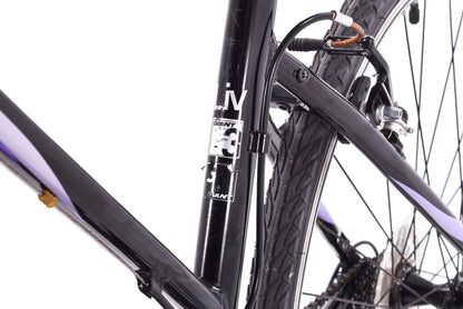 USED Giant Liv Escape Hybrid Bike Small Black/Purple 3x8 speed