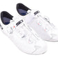 USED Sidi Wire 2S 42 EU / 8 US Carbon Composite White Road Shoe