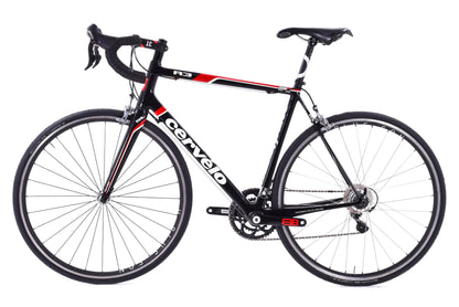 USED 2012 Cervelo R3 Team Carbon Road Bike 56cm Shimano Ultegra 2x10 speed Black
