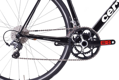 USED 2012 Cervelo R3 Team Carbon Road Bike 56cm Shimano Ultegra 2x10 speed Black