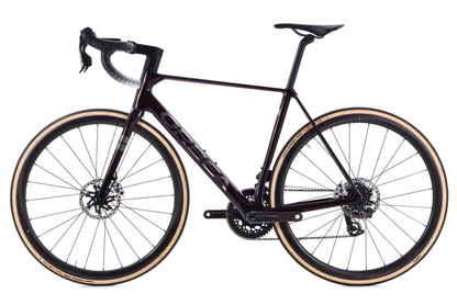 NEW 2024 Orbea Orca M11eLTD Power 53cm SRAM Red AXS E1 Carbon Road Bike Wine Red Titanium Gloss - CUSTOM BUILD