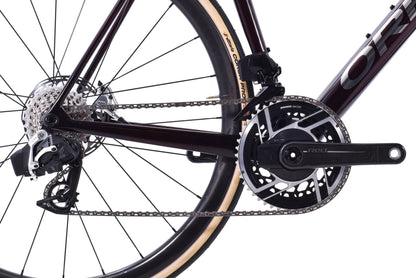 NEW 2024 Orbea Orca M11eLTD Power 53cm SRAM Red AXS E1 Carbon Road Bike Wine Red Titanium Gloss - CUSTOM BUILD