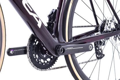 NEW 2024 Orbea Orca M11eLTD Power 53cm SRAM Red AXS E1 Carbon Road Bike Wine Red Titanium Gloss - CUSTOM BUILD