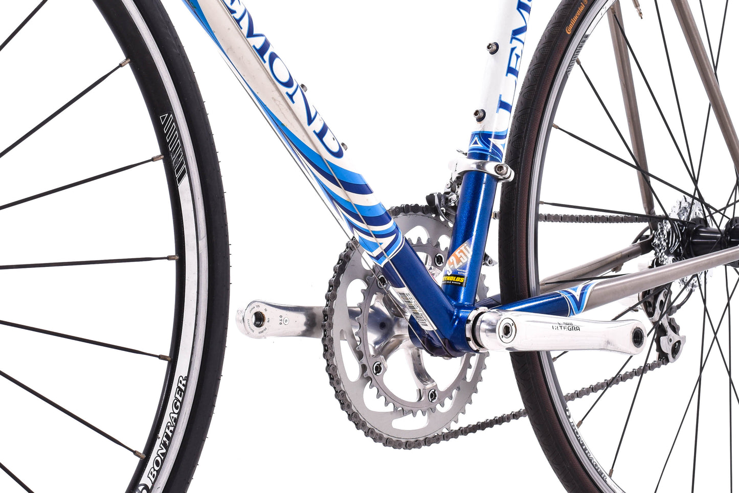 USED 2003 Lemond Victiore Ti 3-2.5 Road Bike Shimano Ultegra 2x9 Speed Blue/White 59cm