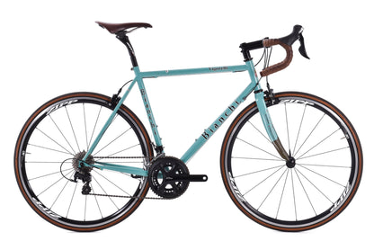 USED Bianchi Vigorelli Reynolds 631 55cm Steel Road Bike Shimano 105 2x11 speed