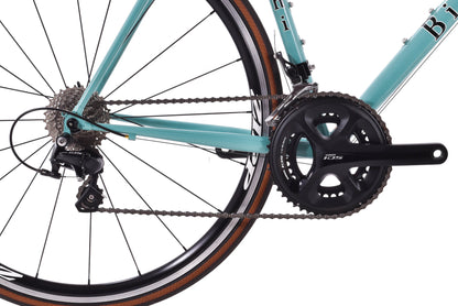USED Bianchi Vigorelli Reynolds 631 55cm Steel Road Bike Shimano 105 2x11 speed