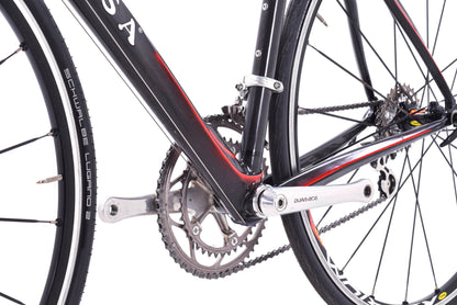 USED De Rosa King Carbon Road Bike 55cm Shimano Dura-Ace 7700 2x9 speed